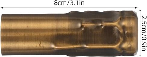 10 قطعة أنبوب شمعة خمر يغطي قاعدة مصباح معلقة الأكمام 25x80 مللي متر الحديد كريستال أضواء الثريا اكسسوارات DIY بها بنفسك الشمعدانات المقبس استبدال in Kuwait