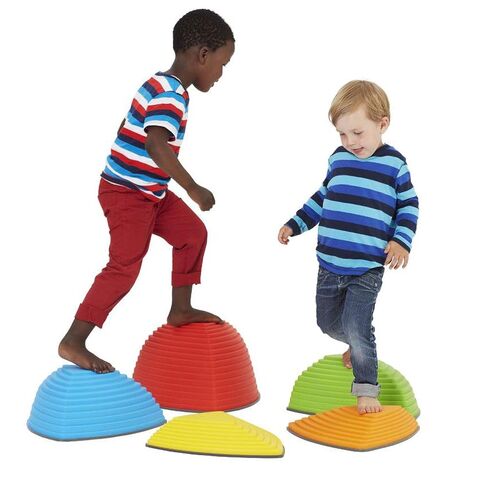 GONGE Hilltops - Original Stepping Stones, Non-Slip, for Balance and Coordination and Create a Perception of Height - Set of 3 Stones - Nordic in Saudi Arabia