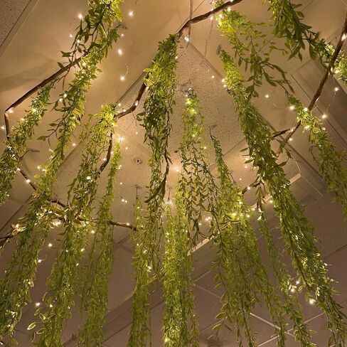 Bucherry Jungle Theme Decoration Set, 68.9ft Artificial Hanging Willow Vines Greenery for Classroom, Woodland Forest Rainforest Safari Party, Enchanted Indoor Outdoor Home Garden Wall DIY Decor in Saudi Arabia