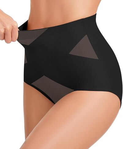 GYDEK Shapewear for Women Tummy Control Panties - Mid Body Shaper Seamless Briefs Compression Underwear Soft Girdle Panty in Saudi Arabia