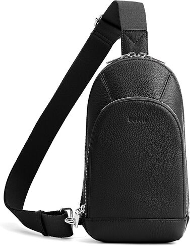 befen Genuine Leather Sling Bag for Women Anti Theft Crossbody Chest Bags Leather Fanny Packs for Travel with RFID Card Slots in Kuwait