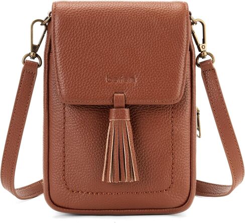 befen Genuine Leather Small Crossbody Bags for Women, RFID Phone Purse with Card Slots, Multi Pockets Crossbody Purses in Kuwait