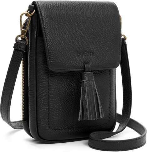 befen Genuine Leather Small Crossbody Bags for Women, RFID Phone Purse with Card Slots, Multi Pockets Crossbody Purses in Kuwait