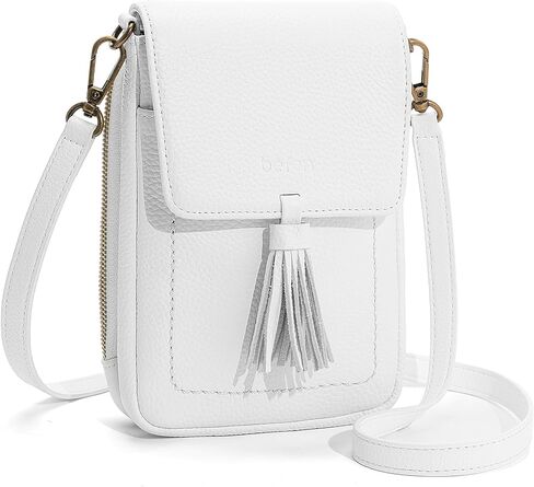 befen Genuine Leather Small Crossbody Bags for Women, RFID Phone Purse with Card Slots, Multi Pockets Crossbody Purses in Kuwait