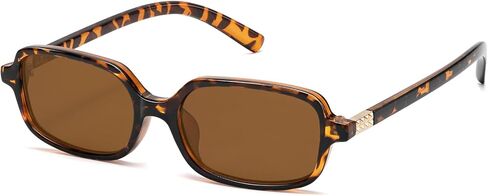 ViewJoy Retro Rectangle Sunglasses for Women Y2K Fashion Small Frame UV400 Protection Trendy Sun Glasses in Kuwait