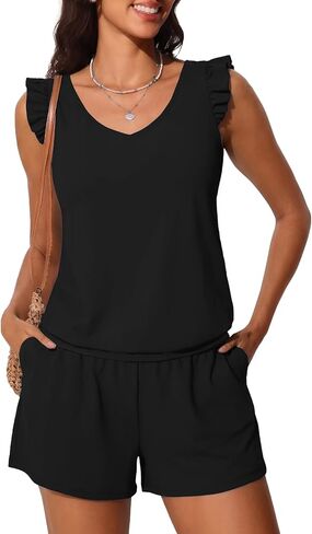 Ruffle Tankini Swimsuits for Women Modest Bathing Suit with Shorts and Pockets High-Back 2026 Swimwear in Kuwait
