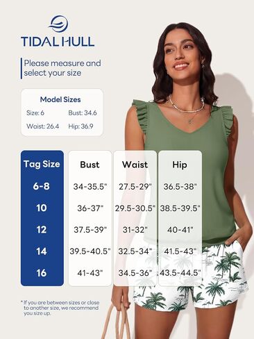 Ruffle Tankini Swimsuits for Women Modest Bathing Suit with Shorts and Pockets High-Back 2026 Swimwear in Kuwait