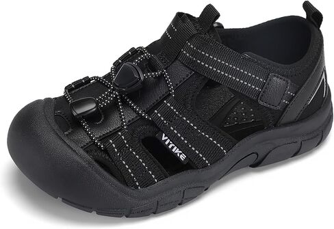 Kids Sandals Boys Girls Wide Toe Box Summer Shoes Closed-Toe Hiking Beach Sneakers in Saudi Arabia