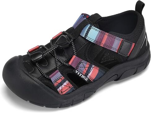 Kids Sandals Boys Girls Wide Toe Box Summer Shoes Closed-Toe Hiking Beach Sneakers in Kuwait