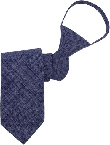 Striped Ties for Men, Pre-tied Zipper Neckties for Business Wedding in Kuwait