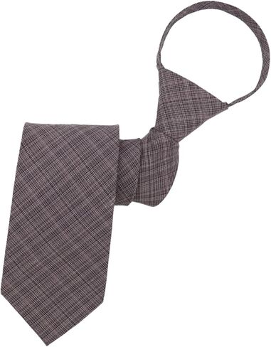 Striped Ties for Men, Pre-tied Zipper Neckties for Business Wedding in Kuwait
