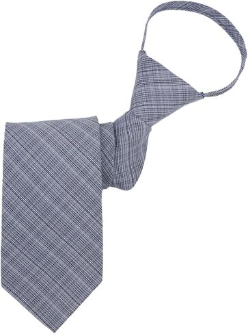 Striped Ties for Men, Pre-tied Zipper Neckties for Business Wedding in Kuwait