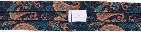 Trafalgar Men's The Prince Stately Paisley Silk Ascot in Kuwait