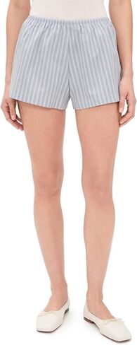 Leset Women's Yoshi Stripe Summer Shorts in Kuwait