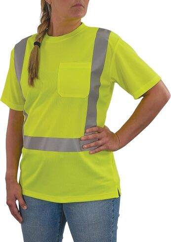 Ergodyne Unisex Adult Glowear 8274 Women’s Essential Hi-vis T-Shirt - Type R, Class 2 in Kuwait