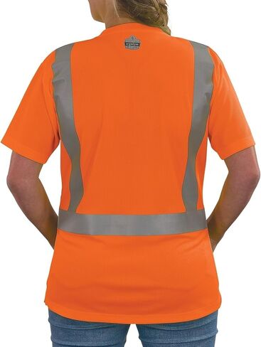 Ergodyne Unisex Adult Glowear 8274 Women’s Essential Hi-vis T-Shirt - Type R, Class 2 in Kuwait