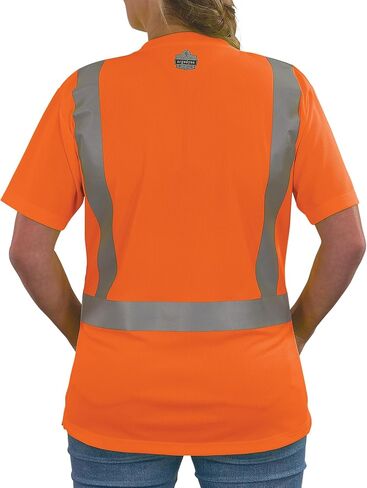 Ergodyne Unisex Adult Glowear 8274 Women’s Essential Hi-vis T-Shirt - Type R, Class 2 in Kuwait