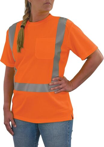 Ergodyne Unisex Adult Glowear 8274 Women’s Essential Hi-vis T-Shirt - Type R, Class 2 in Kuwait