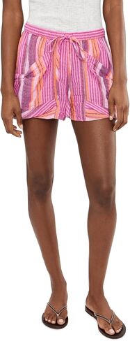 Free People Good Fortune Stripe Shorts in Saudi Arabia