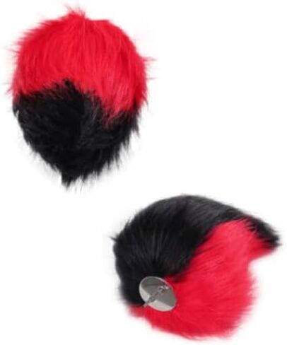 Alastor Microphone Cane Costume Hazbin Anime Hotel Alastor Tail Paw Gloves Cosplay Accessories Props Halloween in Saudi Arabia
