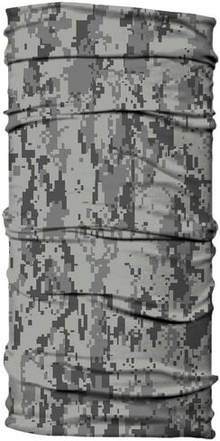 Digital Camo Neck Gaiter: Fishing Face Mask Shield UV/UPF 50+ Sun Protection in Saudi Arabia
