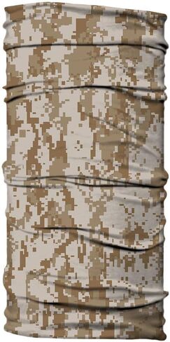 Digital Camo Neck Gaiter: Fishing Face Mask Shield UV/UPF 50+ Sun Protection in Saudi Arabia