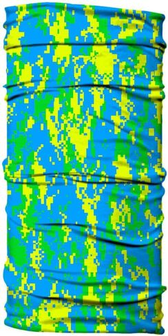 Digital Camo Neck Gaiter: Fishing Face Mask Shield UV/UPF 50+ Sun Protection in Saudi Arabia