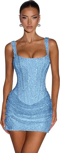 Sequin Homecoming Dresses Short Spaghetti Strap Formal Cocktail Prom Gown Junior's Corset Graduation Dresses in Kuwait