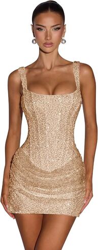 Sequin Homecoming Dresses Short Spaghetti Strap Formal Cocktail Prom Gown Junior's Corset Graduation Dresses in Kuwait