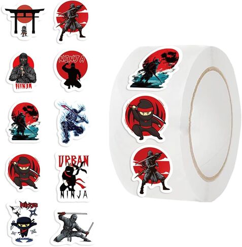 500PCS Squirrel Stickers Roll 10 Styles Funny Stickers Cute Animal Decals Vinyl Waterproof Sticker School Supplies Incentive Potty Training Sticker for School Classroom Home (Squirrel) in Saudi Arabia