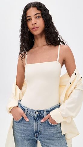 Luxe Modal Blend Cami Bodysuit by COMMANDO LLC in Kuwait