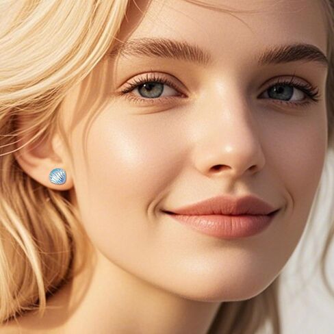 Plastic Earrings for Sensitive Ears Medical Grade Studs for Women Hypoallergenic Cute Earring in Saudi Arabia