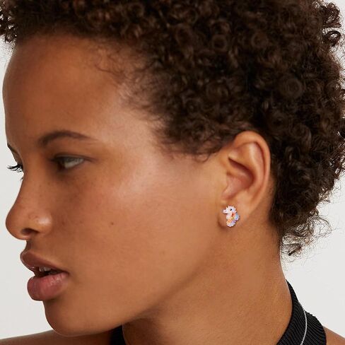 Plastic Earrings for Sensitive Ears Medical Grade Studs for Women Hypoallergenic Cute Earring in Saudi Arabia