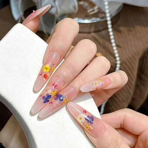 580Pcs Mini Dried Flowers for Resin–Small Pressed Flowers for DIY Crafts, mini flowers Resin Nails, Jewelry, Earrings, Soap & Candle Making, Bulk Tiny Floral Accessories for Creative Projects Tweezers in Kuwait