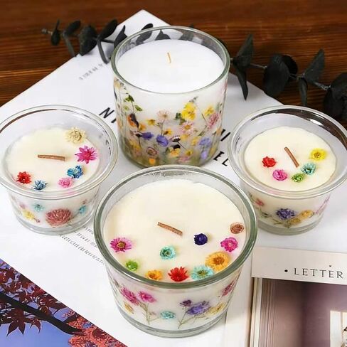 580Pcs Mini Dried Flowers for Resin–Small Pressed Flowers for DIY Crafts, mini flowers Resin Nails, Jewelry, Earrings, Soap & Candle Making, Bulk Tiny Floral Accessories for Creative Projects Tweezers in Kuwait