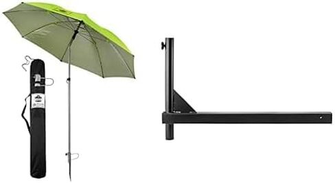 Ergodyne Shax 6100 Lightweight Work Umbrella + 6193 Umbrella Trailer Hitch Mount in Kuwait