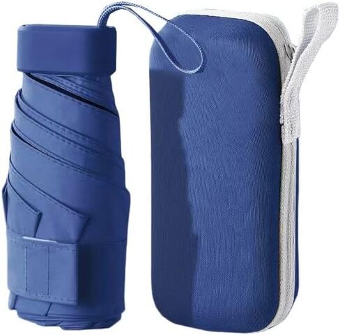 Mini folding umbrella with umbrella case,Flat umbrella handle in Kuwait
