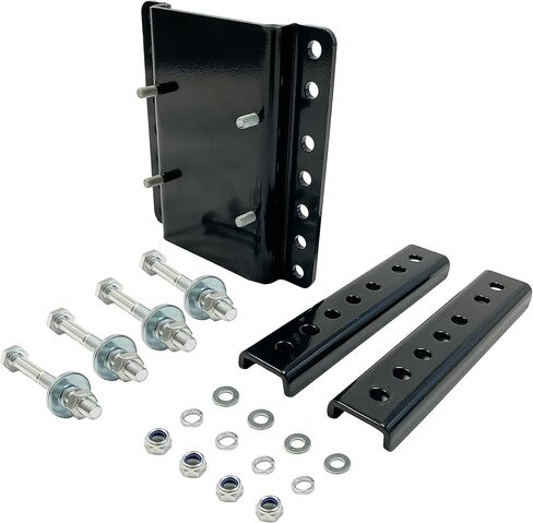 Trailer Valet JX Large Mounting Bracket – Fits Trailer Valet JX5 Side Mount Jack, Supports Trailer Frames Up to 5.75 in High, Includes Hardware and Stow Pins for Secure Installation in Saudi Arabia