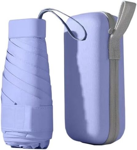 Mini folding umbrella with umbrella case,Flat umbrella handle in Kuwait