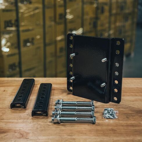 Trailer Valet JX Large Mounting Bracket – Fits Trailer Valet JX5 Side Mount Jack, Supports Trailer Frames Up to 5.75 in High, Includes Hardware and Stow Pins for Secure Installation in Saudi Arabia