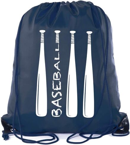 Mato & Hash Boys Drawstring Backpack Baseball Bags 1-10 Pack Bulk Options 10PK Black CA2500Baseball S3 in Kuwait