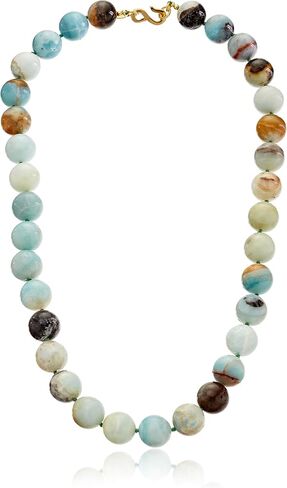 Kenneth Jay Lane Round Amazonite Bead Necklace, 24" in Kuwait