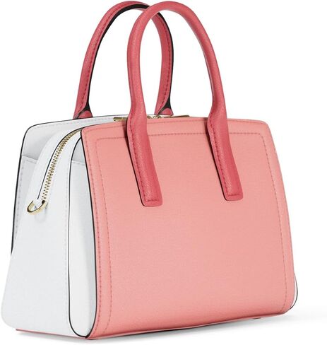 Michael Kors Women's Laila Small Satchel, Gold-Tone Hardware/Leather/Primrose Multi in Kuwait