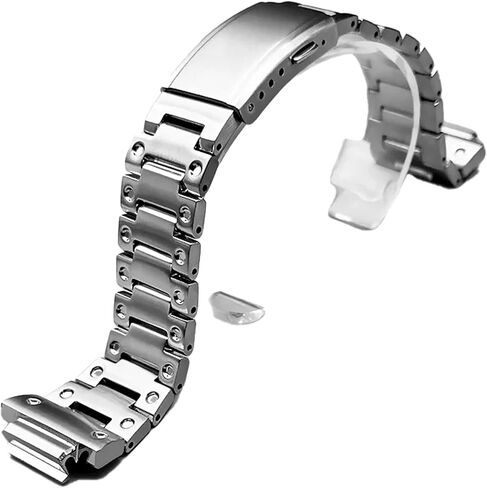 Stainless Steel Quick Release Strap Compatible with Men's G-Shock GM2100 GM5600 Watch Band Replacement in Kuwait