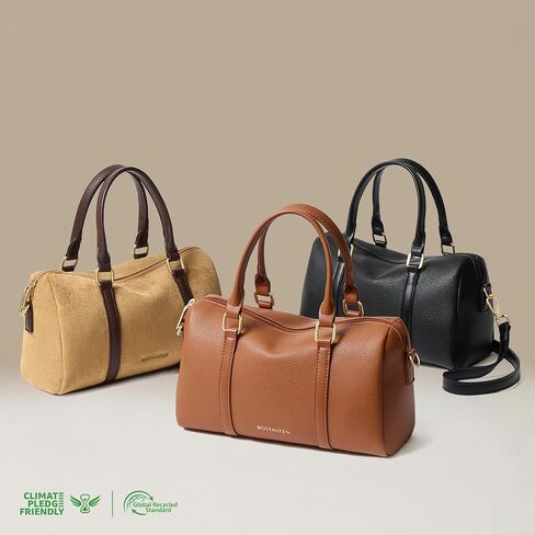 BOSTANTEN Crossbody Purse for Women Vegan Leather Satchel Bag Top Handle Shoulder Handbag for Daily, Travel in Kuwait