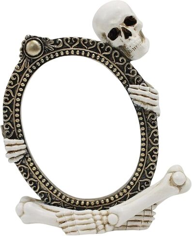 Realistic Skeleton Resin Frame Decor Horror Theme Tabletop Display for Home, & Holiday Holiday Shelf Decoration in Kuwait