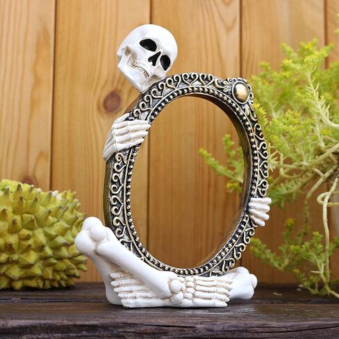 Realistic Skeleton Resin Frame Decor Horror Theme Tabletop Display for Home, & Holiday Holiday Shelf Decoration in Kuwait