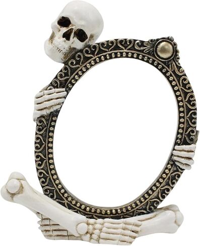 Realistic Skeleton Resin Frame Decor Horror Theme Tabletop Display for Home, & Holiday Holiday Shelf Decoration in Kuwait