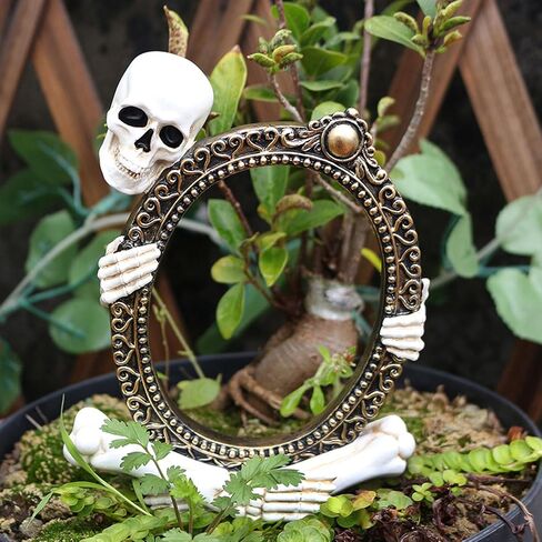 Realistic Skeleton Resin Frame Decor Horror Theme Tabletop Display for Home, & Holiday Holiday Shelf Decoration in Kuwait
