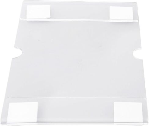 4x6 Inch Wall Mounted Acrylic Photo Display Rack with Frame, Suitable for Holding Photos, Flyers, Menus, and Other Print Materials (1PCS) in Kuwait